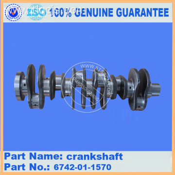 PC300-7 PC360-7 wa380-3 engine crankshaft 6742-01-1570